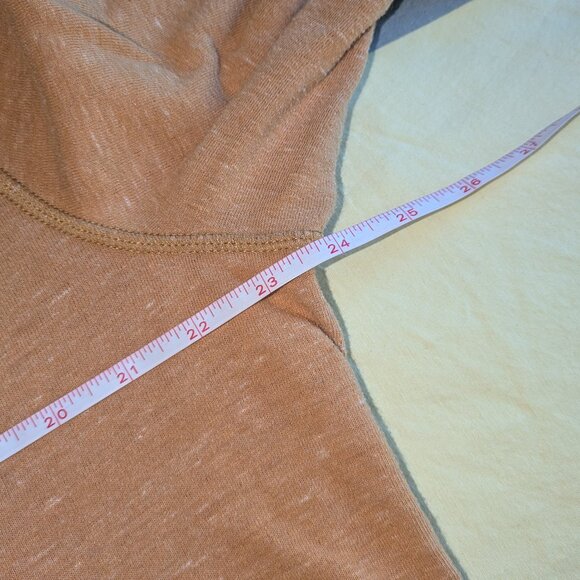 Sonoma by Kohls Men's XL Crewneck Sweater Hoodie Orange - Picture 6 of 8